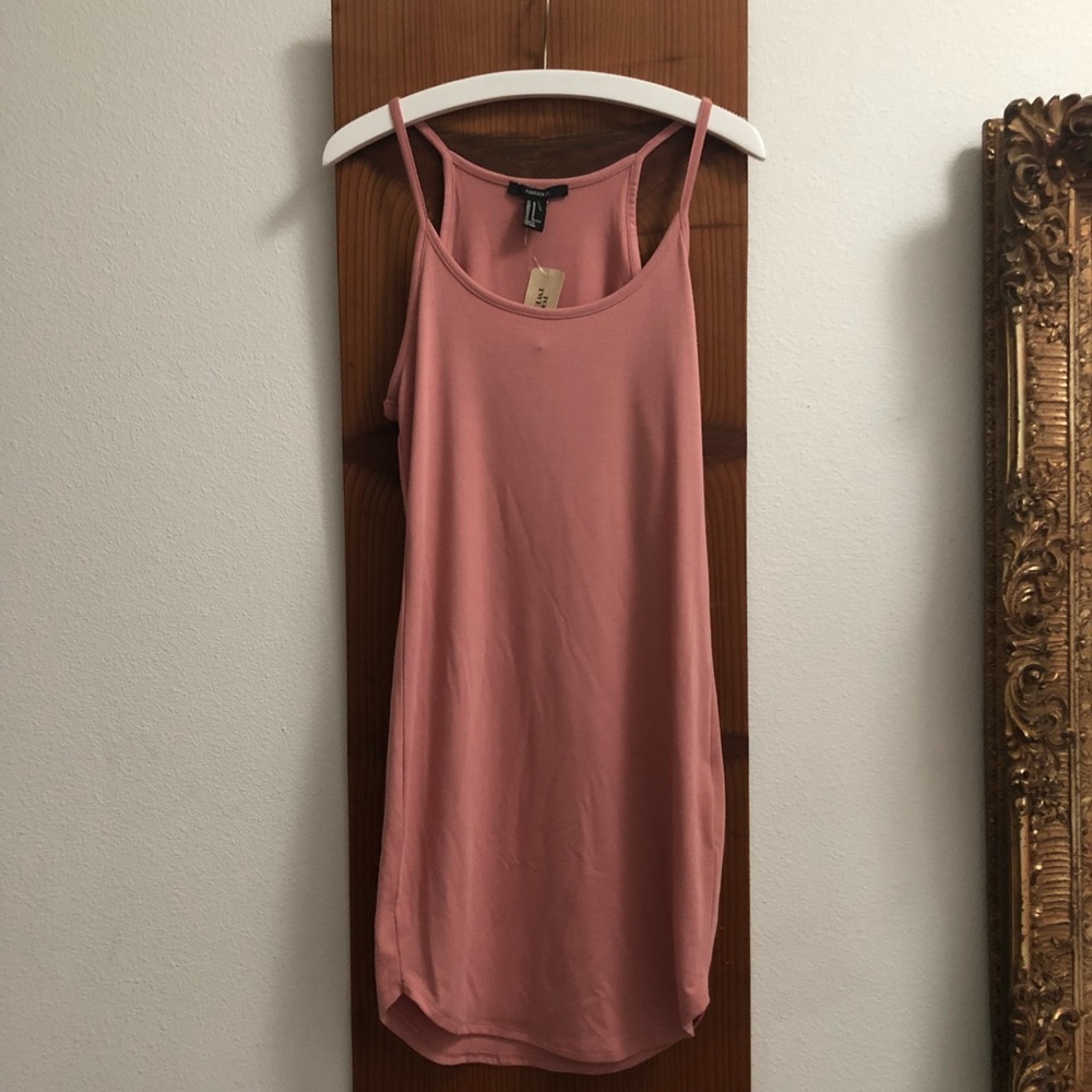 Forever 21 Pink Mini Dress nwt size medium - Picture 3 of 6